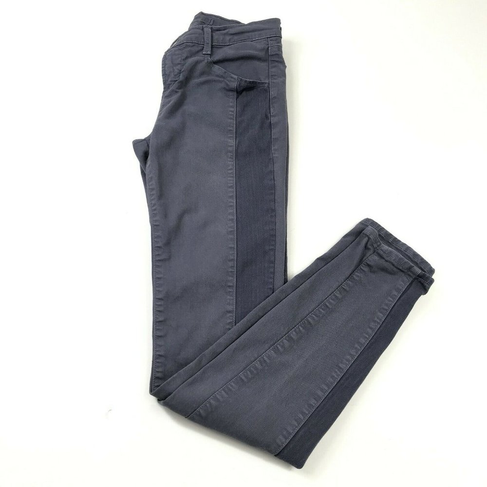 J Brand Kinsey Skinny Jeans Purple Slim Fit Low Rise Stretch Womens Size 26